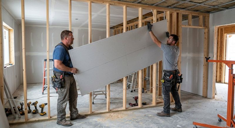 Bedroom Drywall Installation in Denver, CO