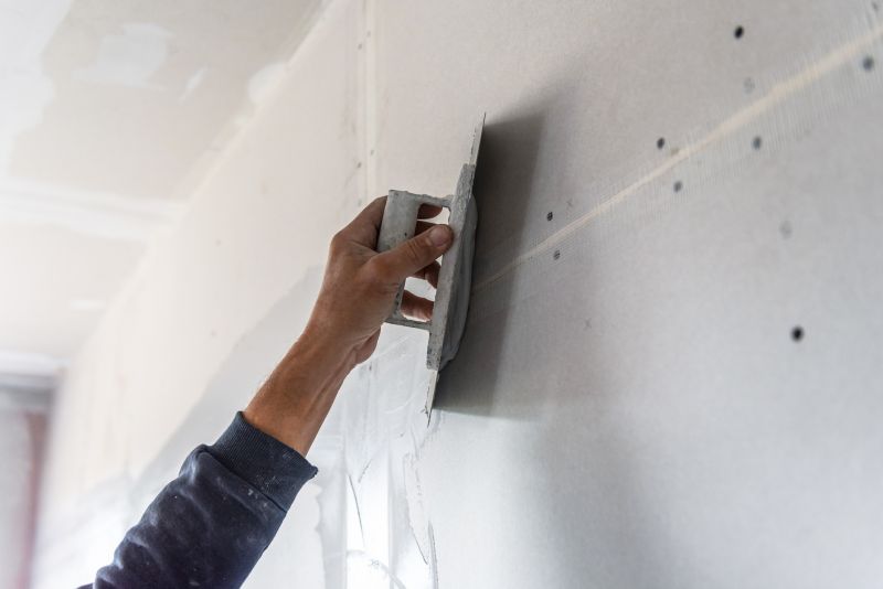 Sanding drywall surface