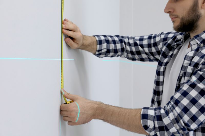 Measuring and cutting drywall